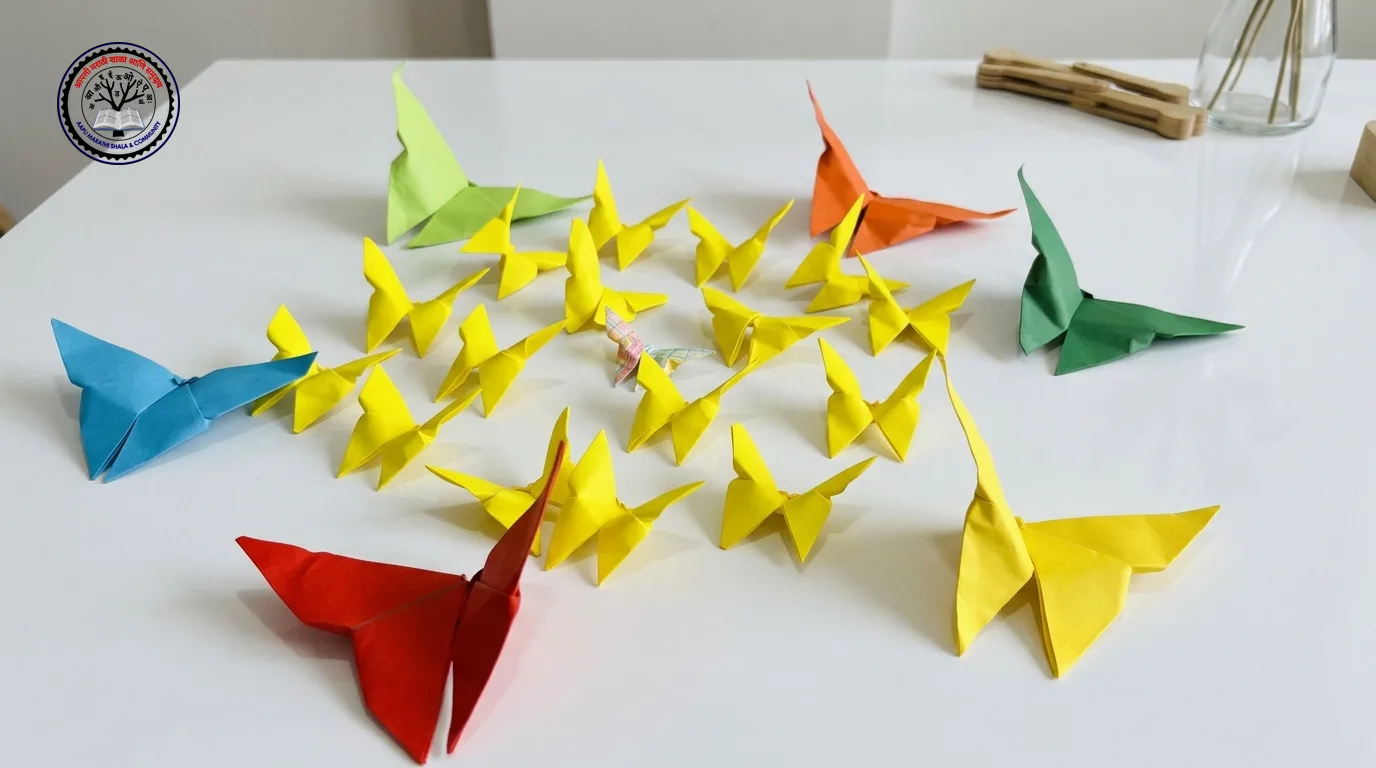 🦋 Aapli Marathi Shala – Free Origami Butterfly Workshop! 🦋